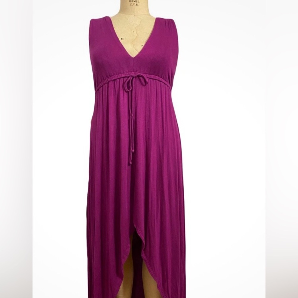 Kimchi Blue Magenta High Low Dress